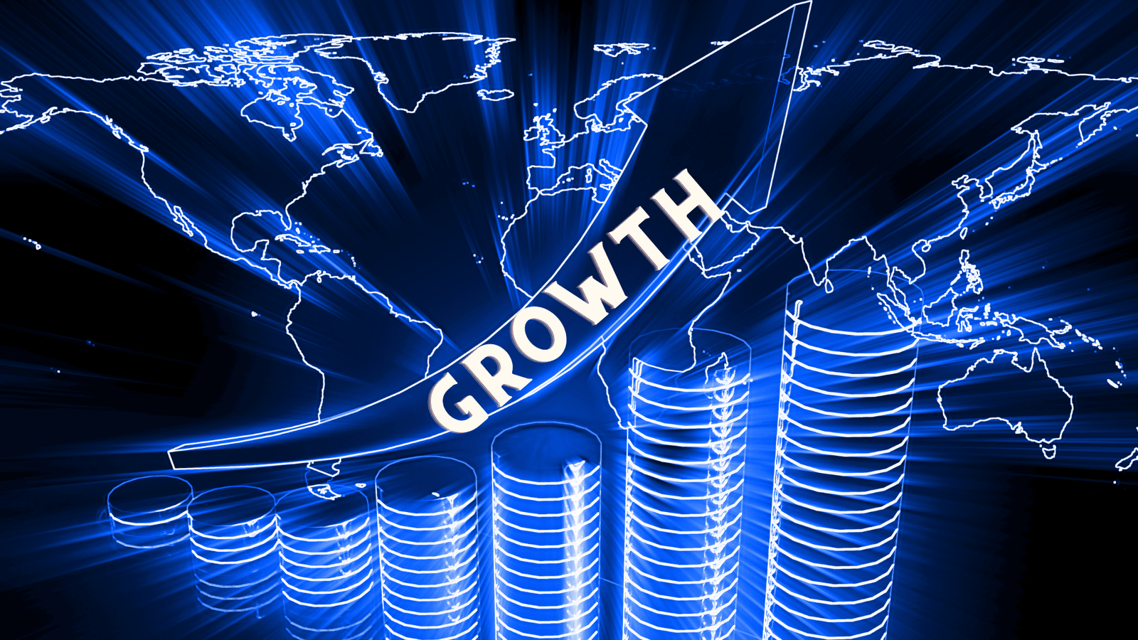 Business growth illustration